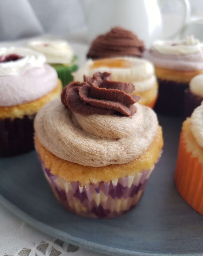 café chocolate cupcake